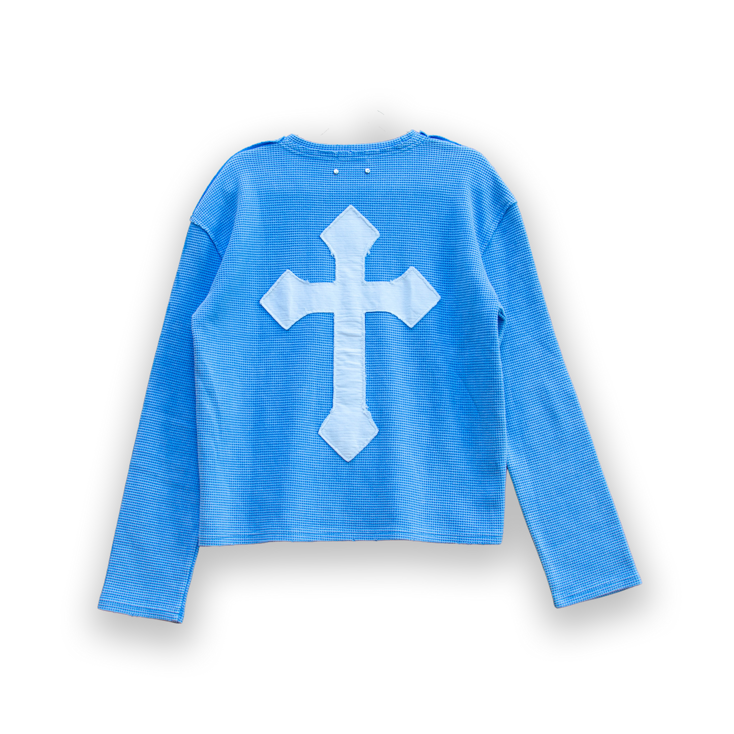 Crucifix Waffle Knit