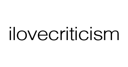 ilovecriticism
